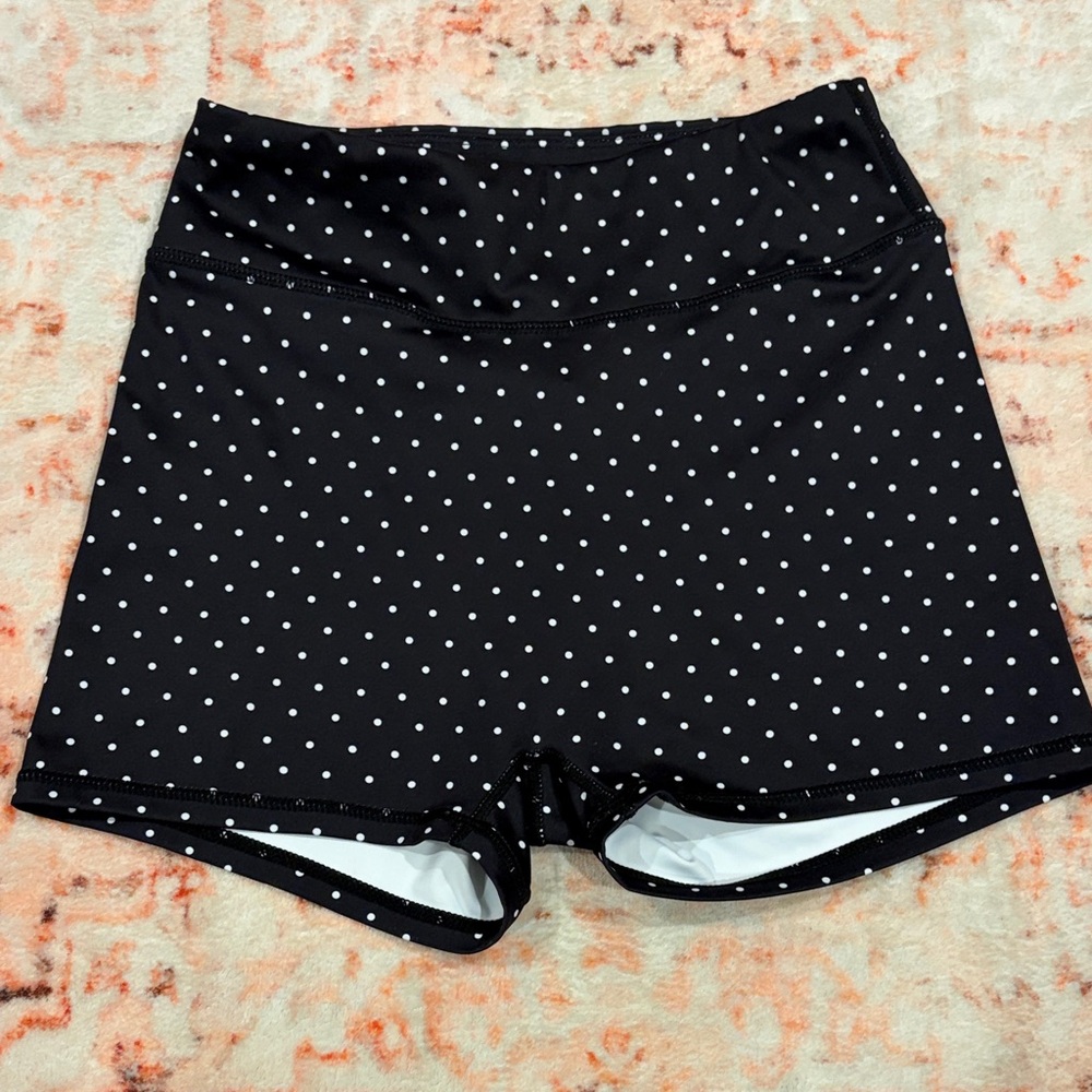 Polka Dot Biker Women's Shorts